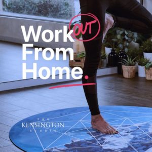 Work out from home yoga balancing stretch class